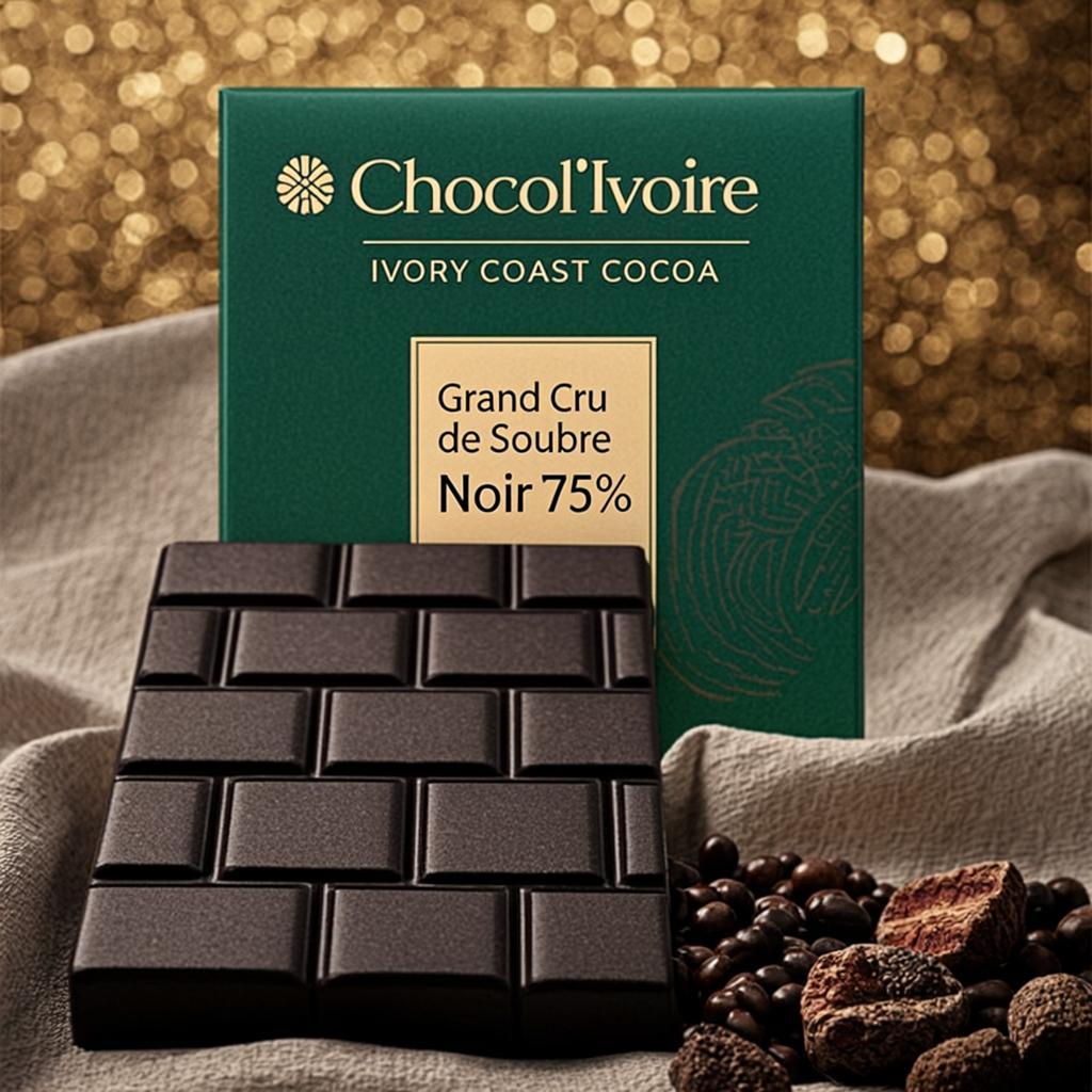 Grand Cru de Soubré Noir 75 %