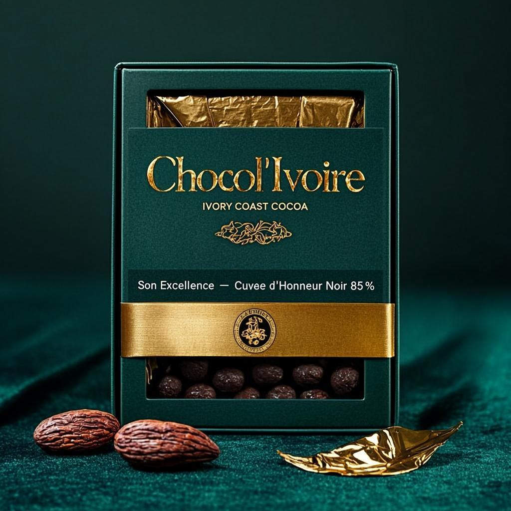 Cuvée d'Honneur Noir 85 % · Soubré
